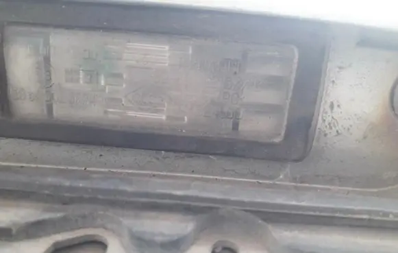 Renault Laguna II Number plate light