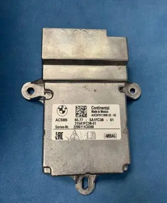 BMW X6M G06 F96 Airbag control unit/module 315A1FC3801 65775A1FC38 A3C791100022