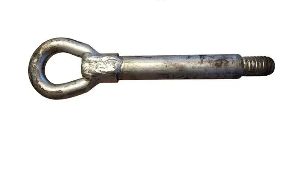 Towing hook eye