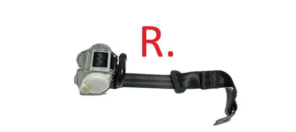 Rear seatbelt