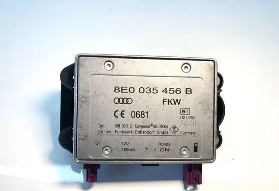 Audi A6 S6 C6 4F Antenna control unit 8E0035456B 09103112