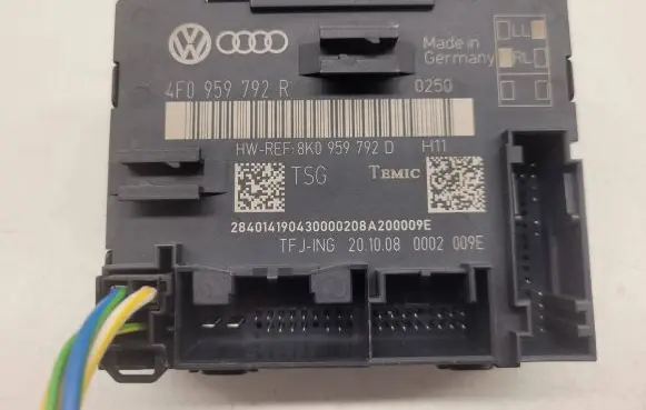 Audi A6 S6 C6 4F Door control unit/module 8K0959792D 4F0959792R