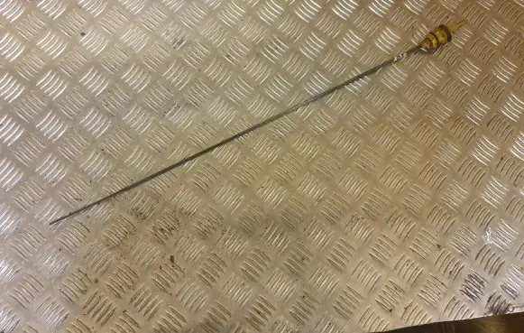 Oil level dip stick