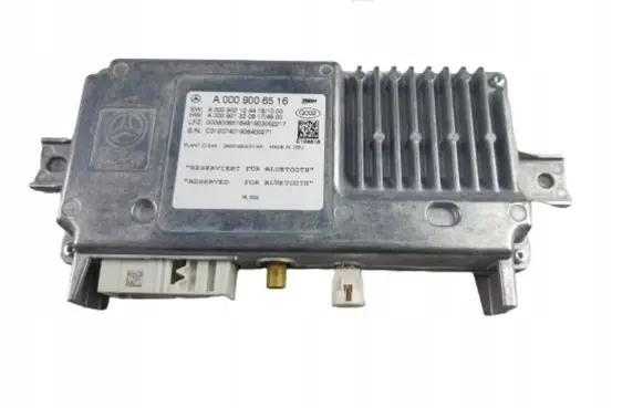 Mercedes-Benz C W205 Bluetooth control unit module A0009006516