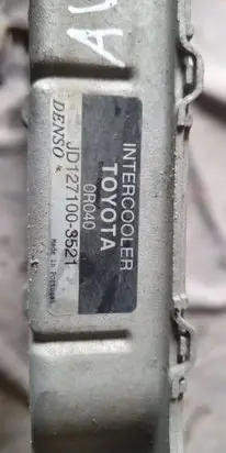 Toyota Avensis T270 Intercooler radiator JD1271003521