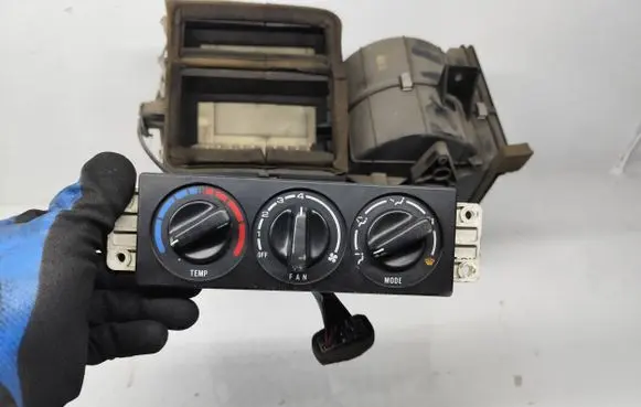 Interior heater climate box assembly