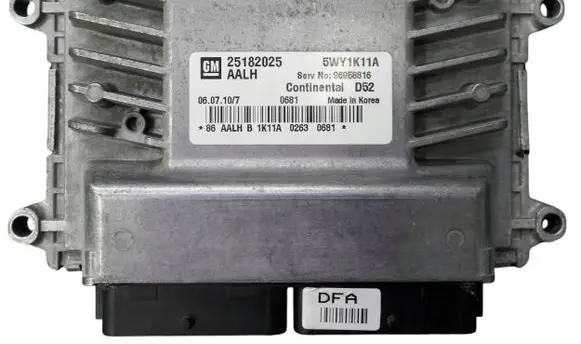 Chevrolet Spark Engine control unit/module 96958816