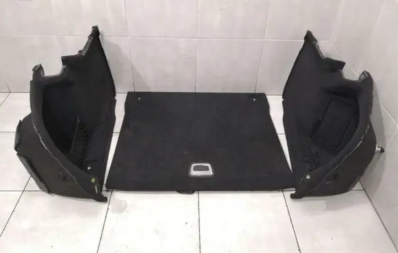 Mercedes-Benz S W222 Trunk/boot floor carpet liner A2226804702 A2226901704