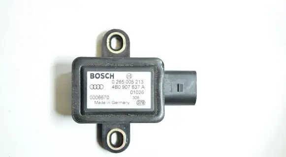 Audi A6 S6 C5 4B ESP acceleration yaw rate sensor 4B0907637A
