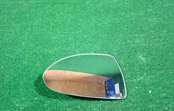 Opel Corsa D Wing mirror glass 13296265