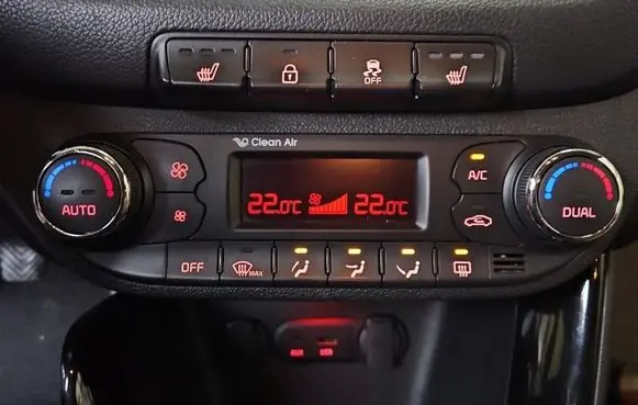 KIA Ceed Climate control/heater control trim A2C32149703 IMPRK1560209