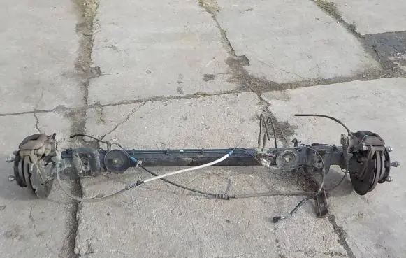 Rear beam