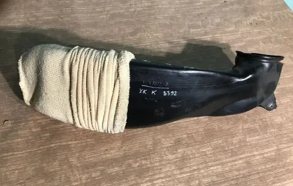 Cabin air duct channel