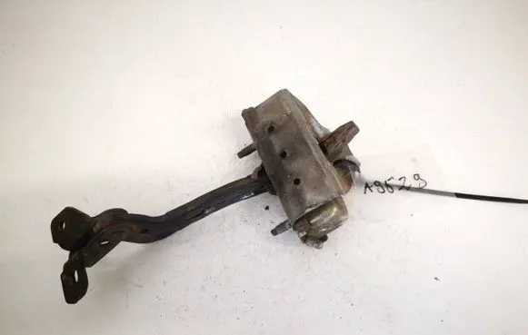 Front door check strap stopper
