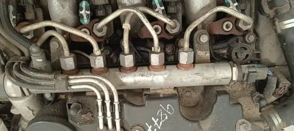 Citroen C5 Fuel main line pipe 9656917280