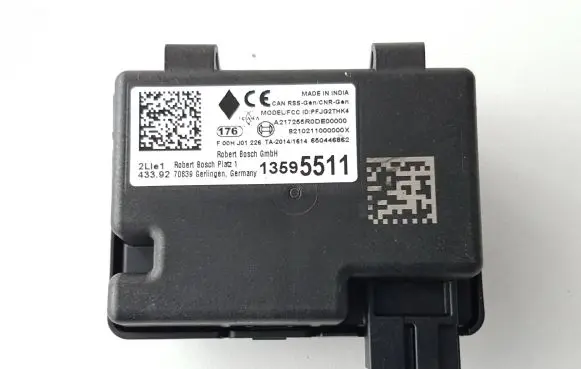 Opel Insignia B Door central lock control unit/module 13595511 A217255RDR000 F00HJ01226