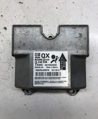 Opel Zafira B Airbag control unit/module 13246046 327963935
