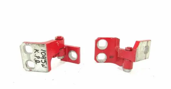 Front door hinge set