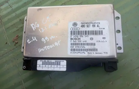Audi A6 S6 C5 4B Gearbox control unit/module 4B0927156AL 0260002648 6058006143