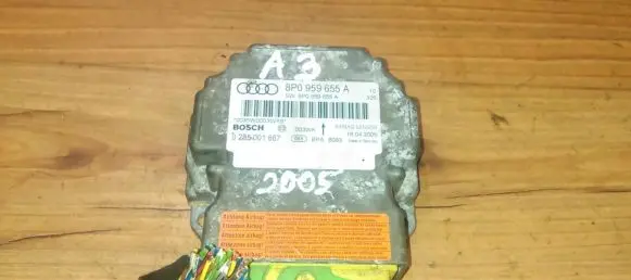 Audi A3 S3 8P Airbag control unit/module 8p0959655a