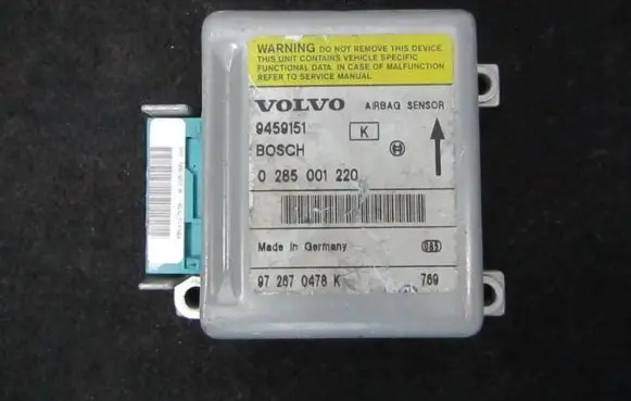 Volvo S70 V70 V70 XC Airbag control unit/module 0285001220 9459151