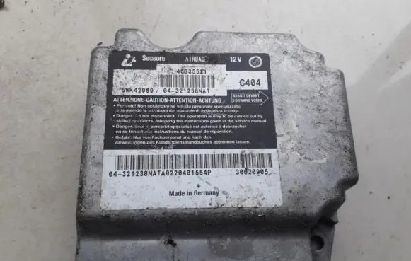 Fiat Stilo Airbag control unit/module 46835521 5WK42969