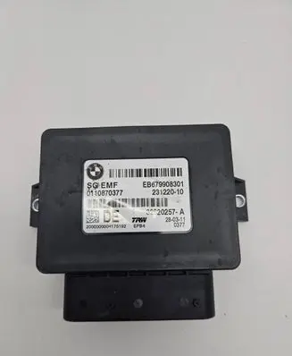 BMW 6 F12 F13 Hand brake control module 6799083 23122010 32620257A