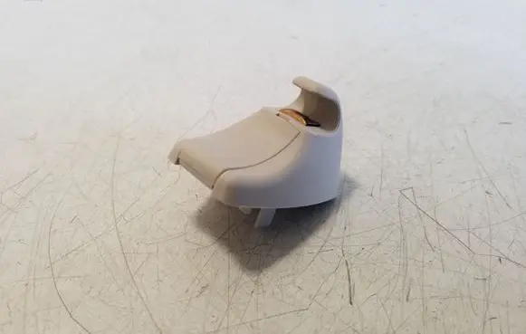 Sun visor clip/hook/bracket