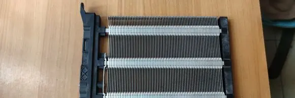 Volkswagen PASSAT CC Electric cabin heater radiator 1K0963235G