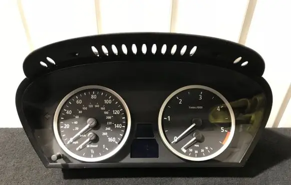 BMW 5 E60 E61 Speedometer (instrument cluster) 62119135254