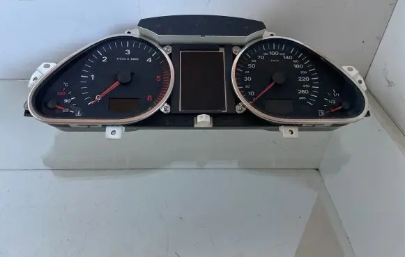 Audi A6 S6 C6 4F Speedometer (instrument cluster) 4F0920933J 4F0910930C 503001721801