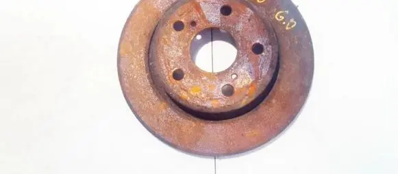 Toyota Auris 150 Rear brake disc neventiliuojamas