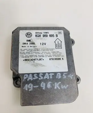 Volkswagen PASSAT B5.5 Airbag control unit/module 6Q0909605B 6Q0909605 5WK42869