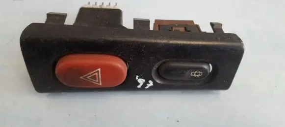 Renault Laguna I Hazard light switch 7700822866