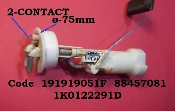 Seat Toledo I (1L) Fuel level sensor 191919051F 88457081