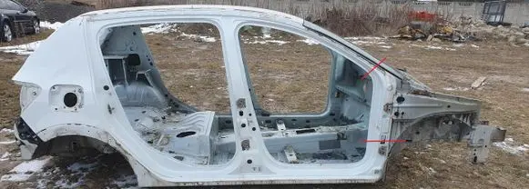 Dacia Sandero II Front side member LAKDV369