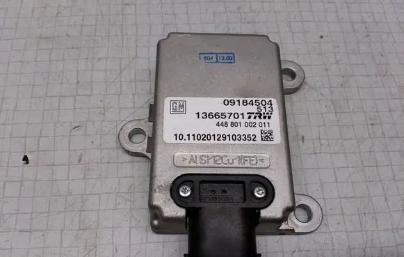 Opel Vectra C ESP acceleration yaw rate sensor 09184504 13665701