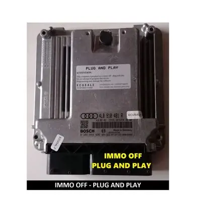 Audi Q7 4L Engine control unit/module 4L0910401R 0281014406