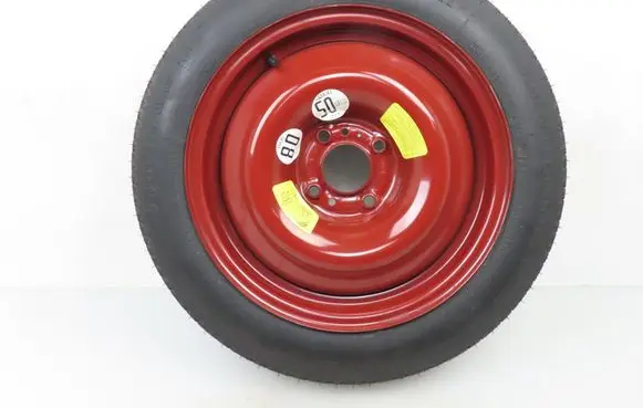 Peugeot 207 R17 spare wheel