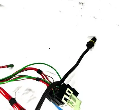 Engine installation wiring loom
