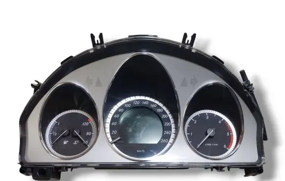 Mercedes-Benz C W204 Speedometer (instrument cluster) A2049002105 A2049014400 A2049022702