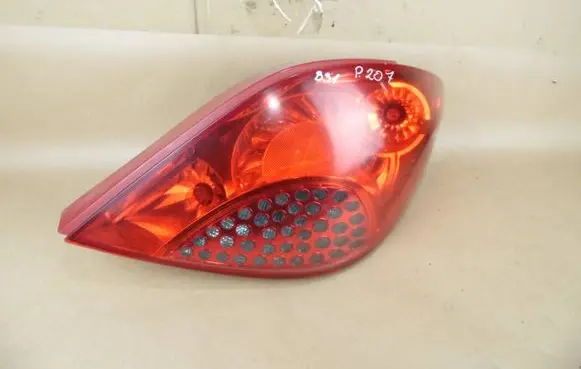 Peugeot 207 Rear/tail lights VP5PFX13404A 9649986580