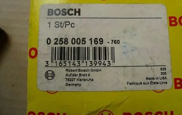 Audi A2 Lambda probe sensor 0258005169