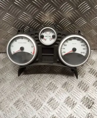 Peugeot 207 Speedometer (instrument cluster) 9662904780