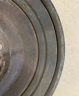 Opel Zafira B Crankshaft pulley 310360Hz