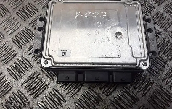 Peugeot 207 Engine control unit/module 9663755480 0281013868