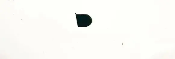 Opel Zafira A Front tow hook cap/cover