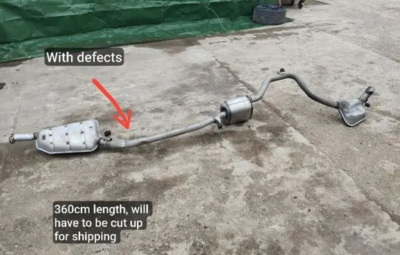 Chrysler Pacifica Muffler/silencer 10932H