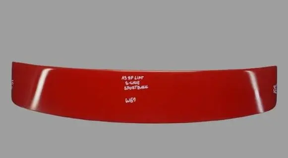Audi A3 S3 A3 Sportback 8P Tailgate/trunk spoiler 8P4827933