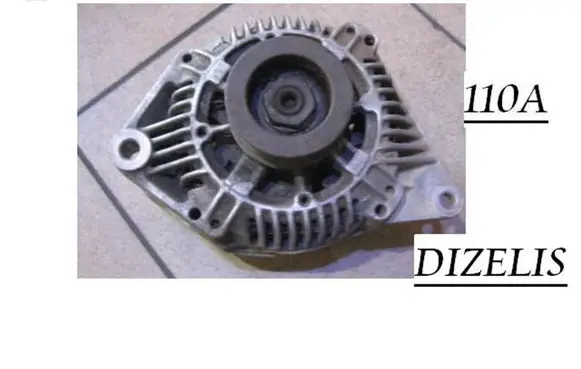 Renault Master II Generator/alternator 424582 7700424597